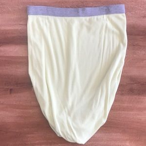 T by Alexander wang Jersey mini skirt